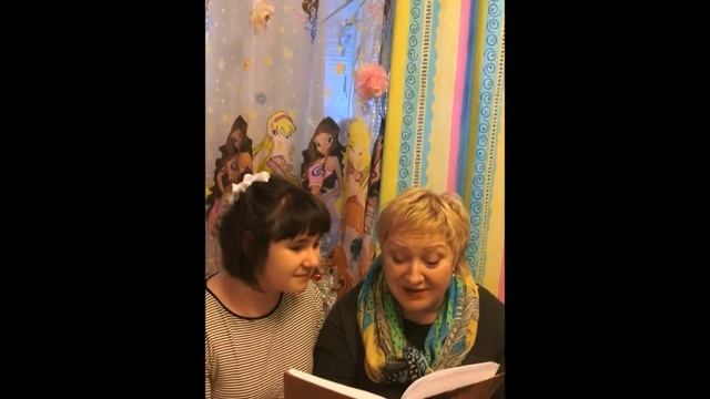 "Читающая мама - читающая страна". "Читаем вместе с мамой". Клавдия Лукашевич, "Птичница Агафья". смотреть онлайн