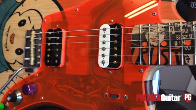Holy Grail Guitar Show '18 - Deimel Guitarworks Firestar LesLee Custom & Firestar Ellipse Demos смотреть онлайн