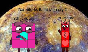 Dateblocks Band Mercury 2