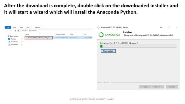 How to install Anaconda 5.2.0 смотреть онлайн