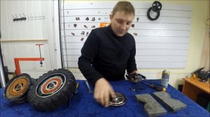 Замена подшипников на мотор колесах электросамоката Kugoo G-Booster