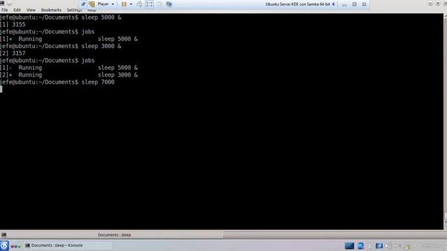 Órdenes jobs, fg, bg, nohup смотреть онлайн