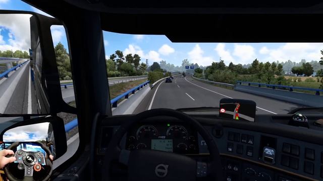 Euro Truck Simulator 2 | A Coruña | Volvo FH16 | Logitech G29 Gameplay смотреть онлайн