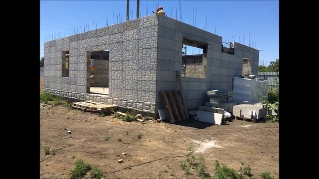 Строительство монолитного дома в Краснодарском крае из несьемной опалубки смотреть онлайн