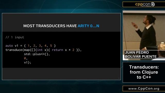 CppCon 2015: Juan Pedro Bolívar Puente “Transducers: from Clojure to C++" смотреть онлайн