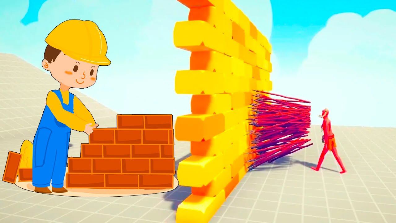 BUILDER vs EVERY GOD | TABS - Totally Accurate Battle Simulator смотреть онлайн