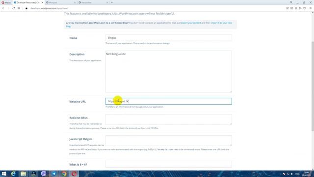Получение идентификатора приложения Client ID и Client Secret для Oauth2-авторизации через WORDPRES смотреть онлайн