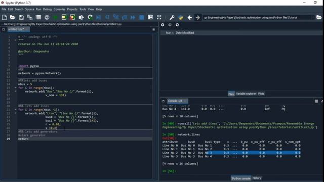 Load Flow Analysis in Pypsa Python смотреть онлайн
