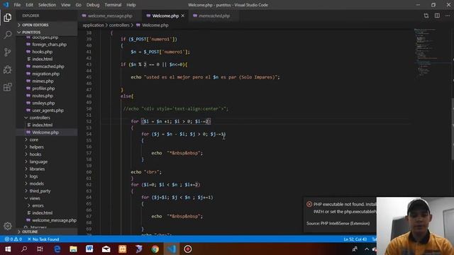 php + codeigniter visual code смотреть онлайн