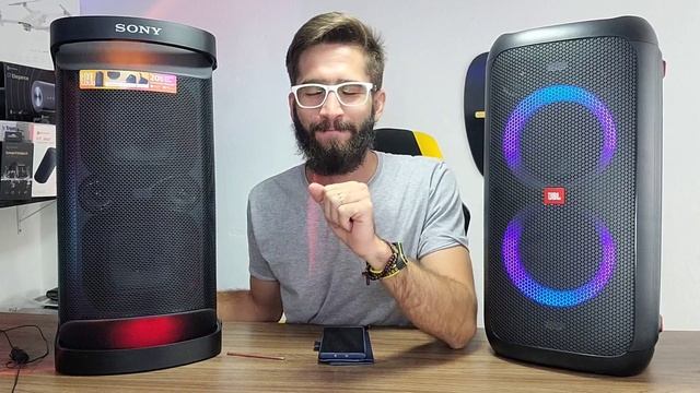 Caixa de som SONY SRS XP500 Vs JBL PARTYBOX 100 160W: QUAL É A MELHOR? (Comparativo) смотреть онлайн