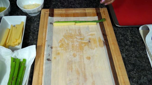 Asparagus in Filo Pastry: Phyllo Wrapped Asparagus recipe смотреть онлайн
