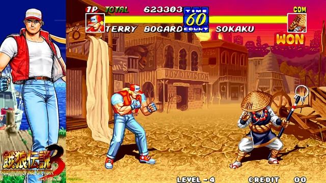 Fatal Fury 3: Road to the Final Victory - Terry Bogard [1995/Arcade] 4K 60FPS смотреть онлайн