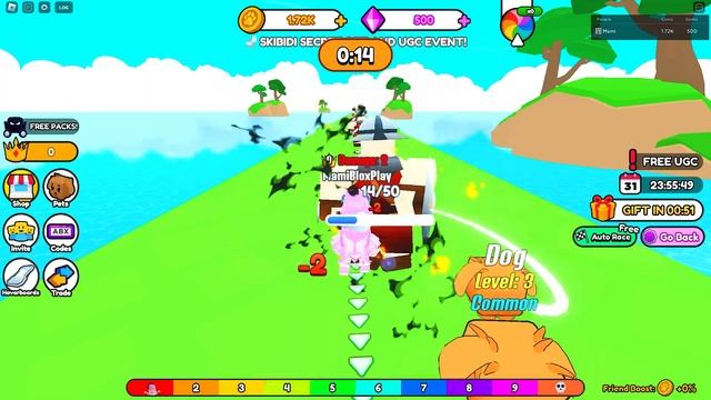FREE ROBLOX ITEM! HOW TO GET THE BACON TOILET MAN IN PET RACER SIMULATOR! смотреть онлайн