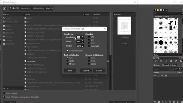 GIMP - How to Open an EPS File Easily! (Free Software) смотреть онлайн