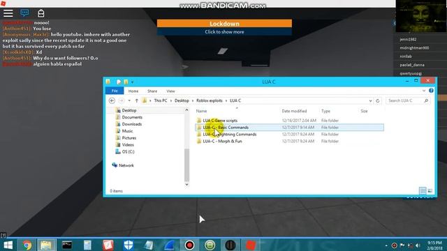 Roblox exploit JJsploit (working) (Lua C) смотреть онлайн