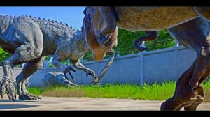 Camp Cretaceous Dinosaurs Fight! Scorpius REX vs BUMPY, Toro, I-REX, Blue, Ceratosaurus, T-REX