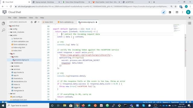 Using Google reCAPTCHA v3 смотреть онлайн