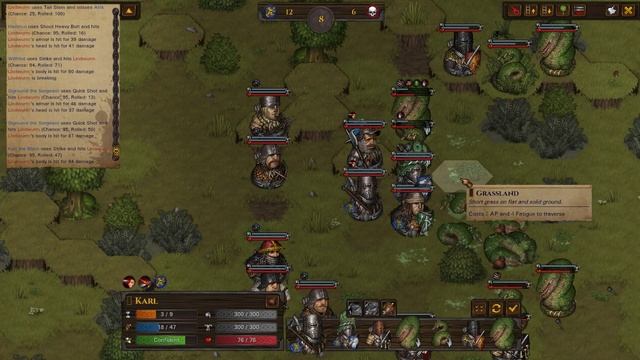 Battle Brothers: Beasts & Exploration DLC - пять Lindwurm на эксперте смотреть онлайн