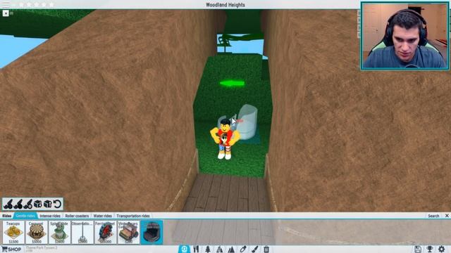 NEW Dark Ride! - TreeHouse Theme Park Tycoon #5 | Roblox смотреть онлайн