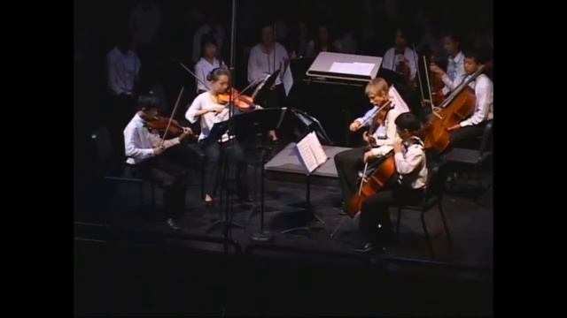 01 Holmes 7th Grade Quartet String Quartet No 6 in B flat Major, Op 18, Allegro con brio Beethoven смотреть онлайн