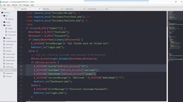 CMS Logout Page Using PHP смотреть онлайн