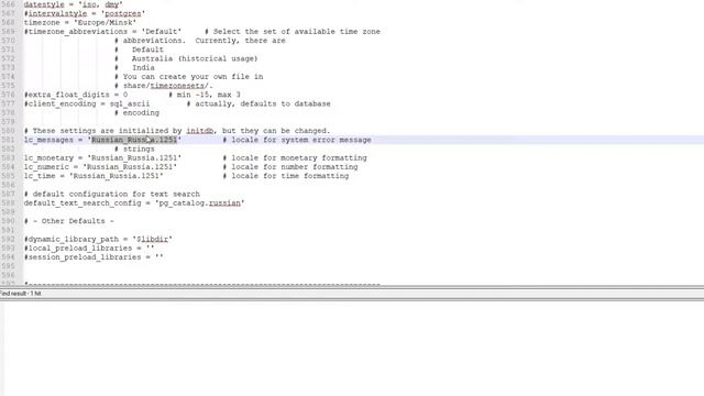 Как настроить правильную кодировку в PostgreSql смотреть онлайн