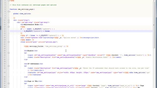 Writing an Advanced Maintenance Mode Plugin for WordPress смотреть онлайн