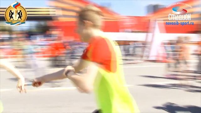 73-я эстафета памяти А.И.Покрышкина состоялась в Новосибирске смотреть онлайн