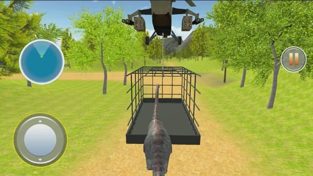 Angry Dino Zoo Transport - Helicopter Dinosaur Android Game смотреть онлайн