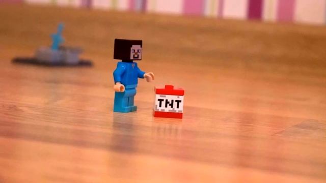 Приключение Стива Steve Vs Enderman мультик Лего Майнкрафт Lego Minecraft смотреть онлайн