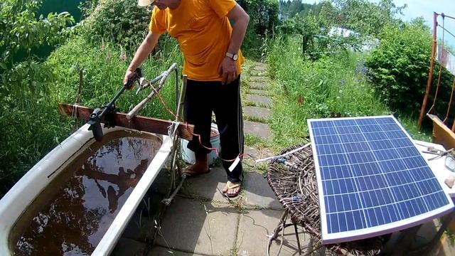 Прямое подключение электромотора к солнечной панели смотреть онлайн