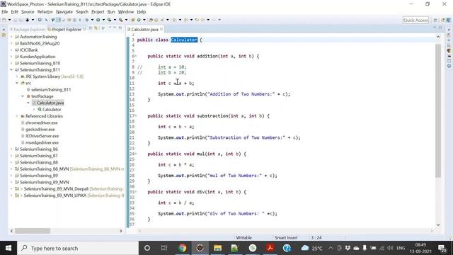D02 What is Class & Object in Java and Jar file Creation смотреть онлайн