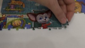 БАРБОСКИНЫ Собираем пазлы 120 элементов | Merry Nika