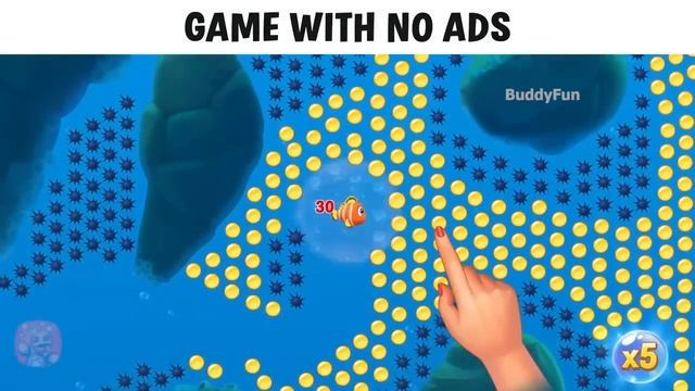 Mini game fishdom ads, help the fish Part 76 snake on the beach смотреть онлайн