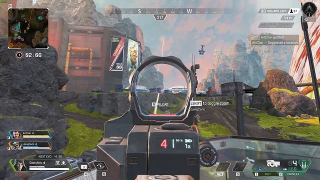 Bocek kills and some in APEX LEGENDS w/ GTX 1650 (Laptop Ver) смотреть онлайн
