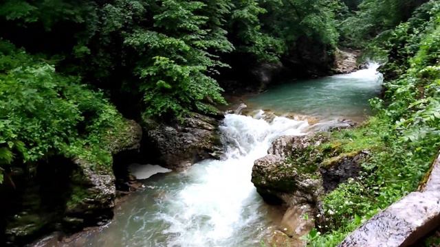 Гуамка.Паровозная экскурсия,обзор курорта,путешествие по Кавказу смотреть онлайн
