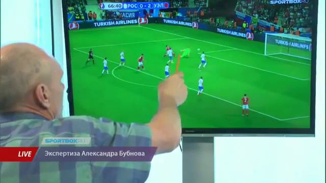 Россия Уэльс Бубнов разбирает гол Бэйла 3 й гол Евро 2 смотреть онлайн