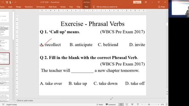 English : Phrasal Verbs (Module 1) смотреть онлайн