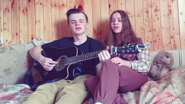 "Ты красивая как осень" - кавер под гитару(feat. Евгения Мерцалова) смотреть онлайн