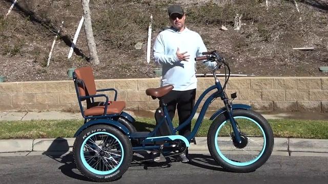 Everything You Need to Know About Electric Bike Rickshaws | E Bike Rickshaws for Two Adults and Kid смотреть онлайн