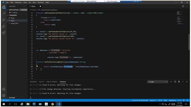 Typescript Basics Part 2 Wednesday, January 20, 2021 7 17 25 PM смотреть онлайн