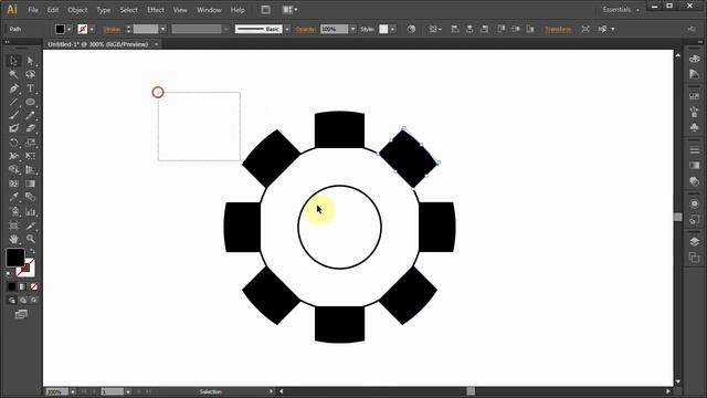 How to Rotate Around a Point - Adobe Illustrator Tips & Tricks смотреть онлайн