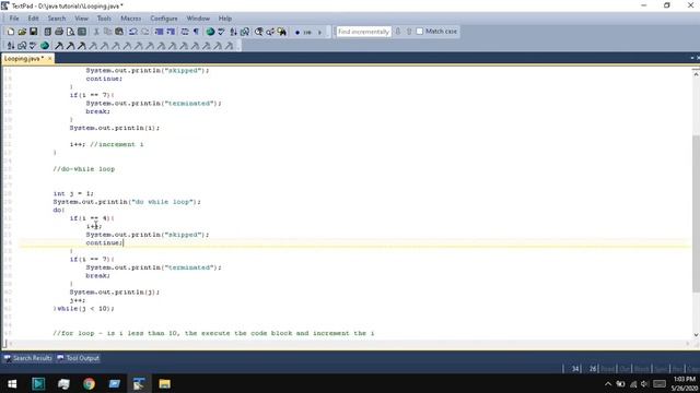 Java Tutorial 12 : Looping #4 - Break And Continue смотреть онлайн