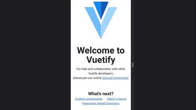 Vuetify basic app смотреть онлайн
