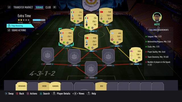 FIFA 21 Extra Time SBC смотреть онлайн