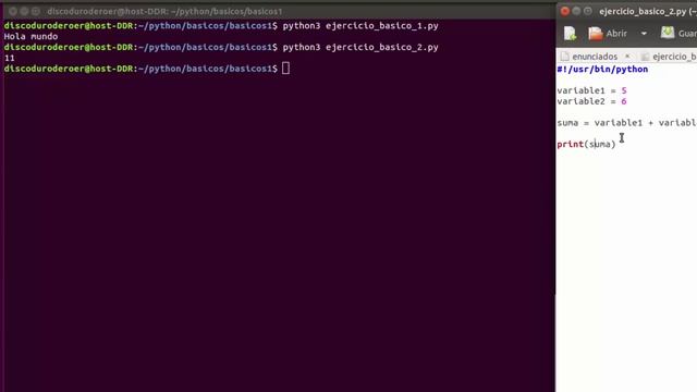 Ejercicios Python - Básicos #1 - ¡Empezamos con python! смотреть онлайн