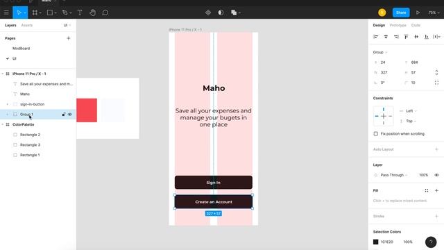 Design Mobile App with Figma - Speed Art Tutorial смотреть онлайн
