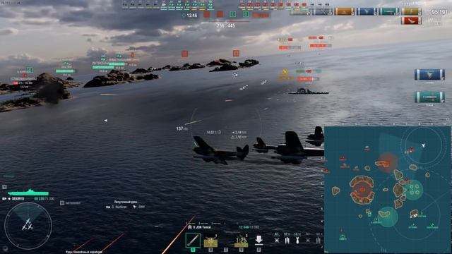 SEKIRYU WOWS ? ПУГАЕТ МОЩЬЮ, СЕРЬЕЗНО ОТЛИЧАЕТСЯ ОТ СОБРАТЬЕВ / World of Warships / Мир кораблей смотреть онлайн