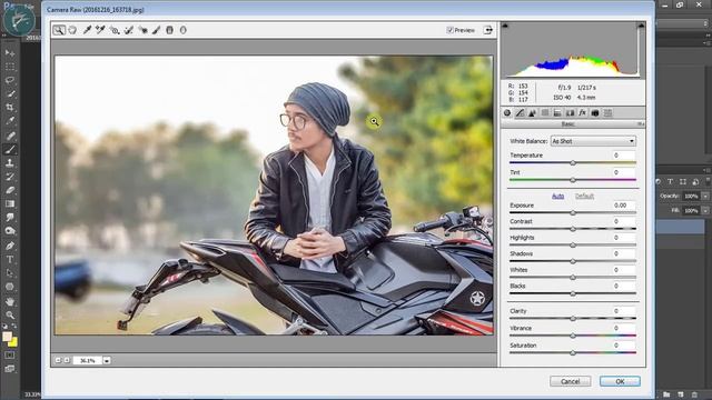 COLOUR CORRECTION AND CAMERA RAW FILTER EFFECTS IN PHOTOSHOP CC|| Photoshop for beginners смотреть онлайн