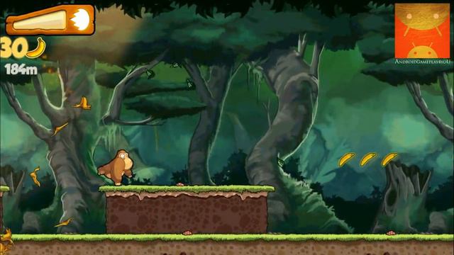 Banana Kong Android GamePlay Trailer (HD) [Game For Kids] смотреть онлайн